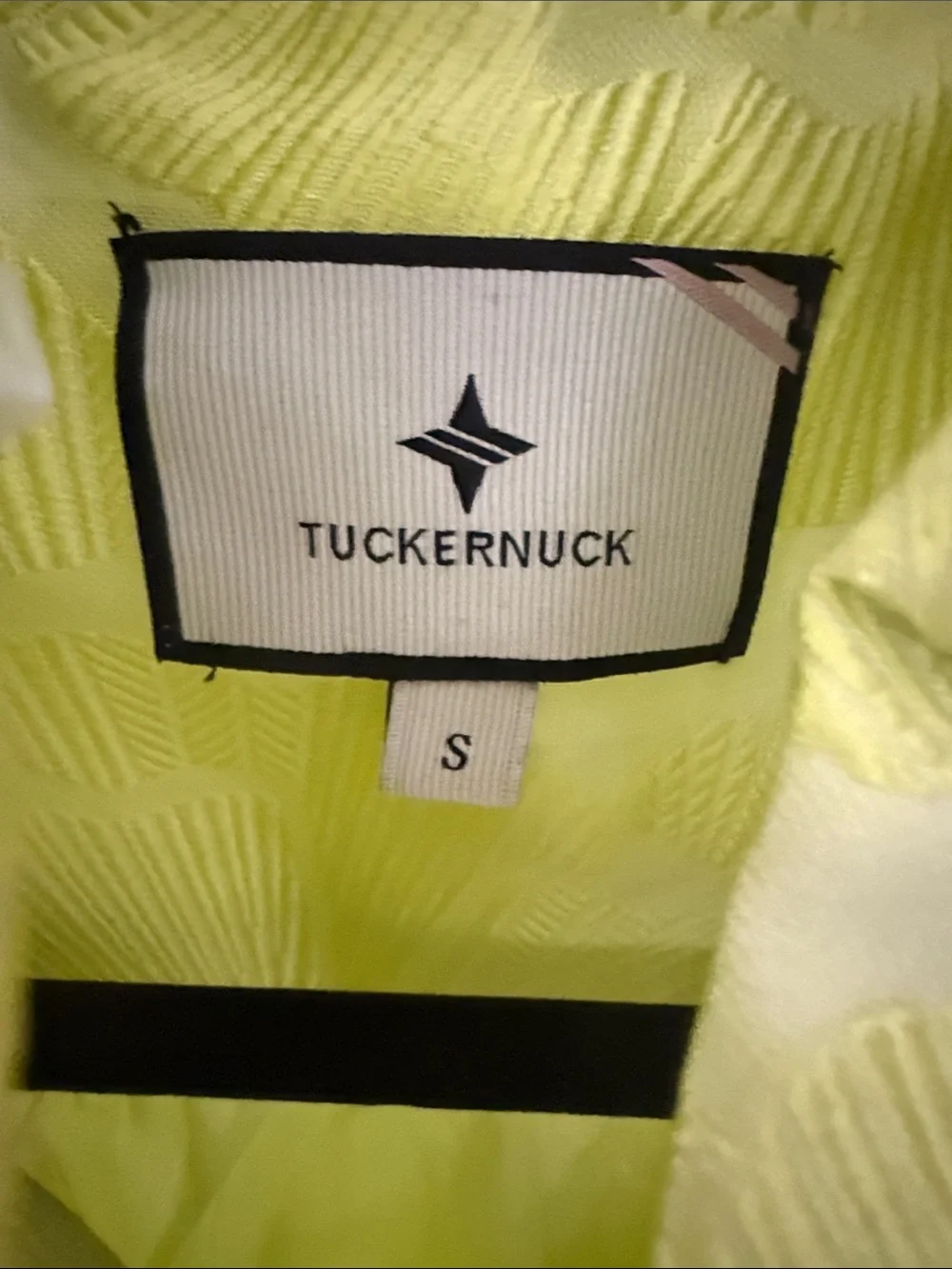 Tuckernuck Citron Fil Coupe Palmerston mini dress small - Picture 8 of 8